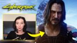 Female V Actor on working with Keanu Reeves in CYBERPUNK 2077