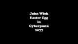John Wick Cyberpunk 2077 Easter Egg #Shorts