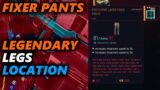 Protective Layer Fixer Pants – Free Legendary Legs Item Location in Cyberpunk 2077