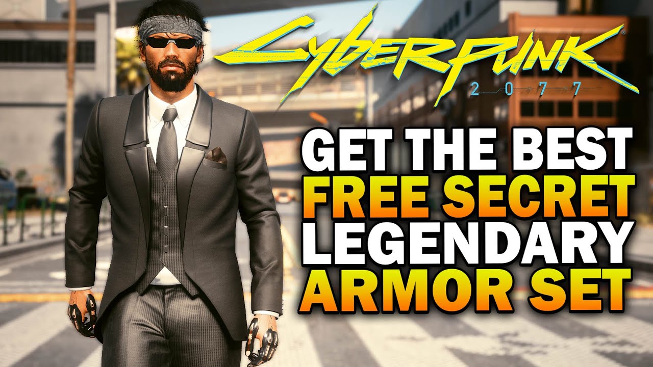 The Best FREE Secret Legendary Armor, Every Piece Over 5,000 Armor! Cyberpunk 2077 Cyberpunk
