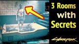 3 Rooms with Secrets in Cyberpunk 2077: Go Back and Return to Places Already Finished