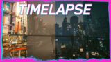 Cyberpunk 2077: 48 hour Time Lapse in Night City's Watson District