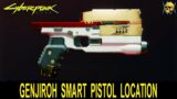 Cyberpunk 2077 Genjiroh Smart Pistol Location to Craft Legendary Iconic weapon