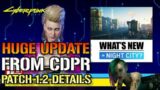 Cyberpunk 2077: HUGE NEWS FROM CDPR! Update 1.2 Details | Police Rework, Custom Controls & More!