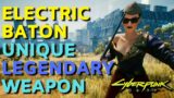 Cyberpunk 2077 – How To Get Legendary Electric Baton Alpha!! (Location & Guide)