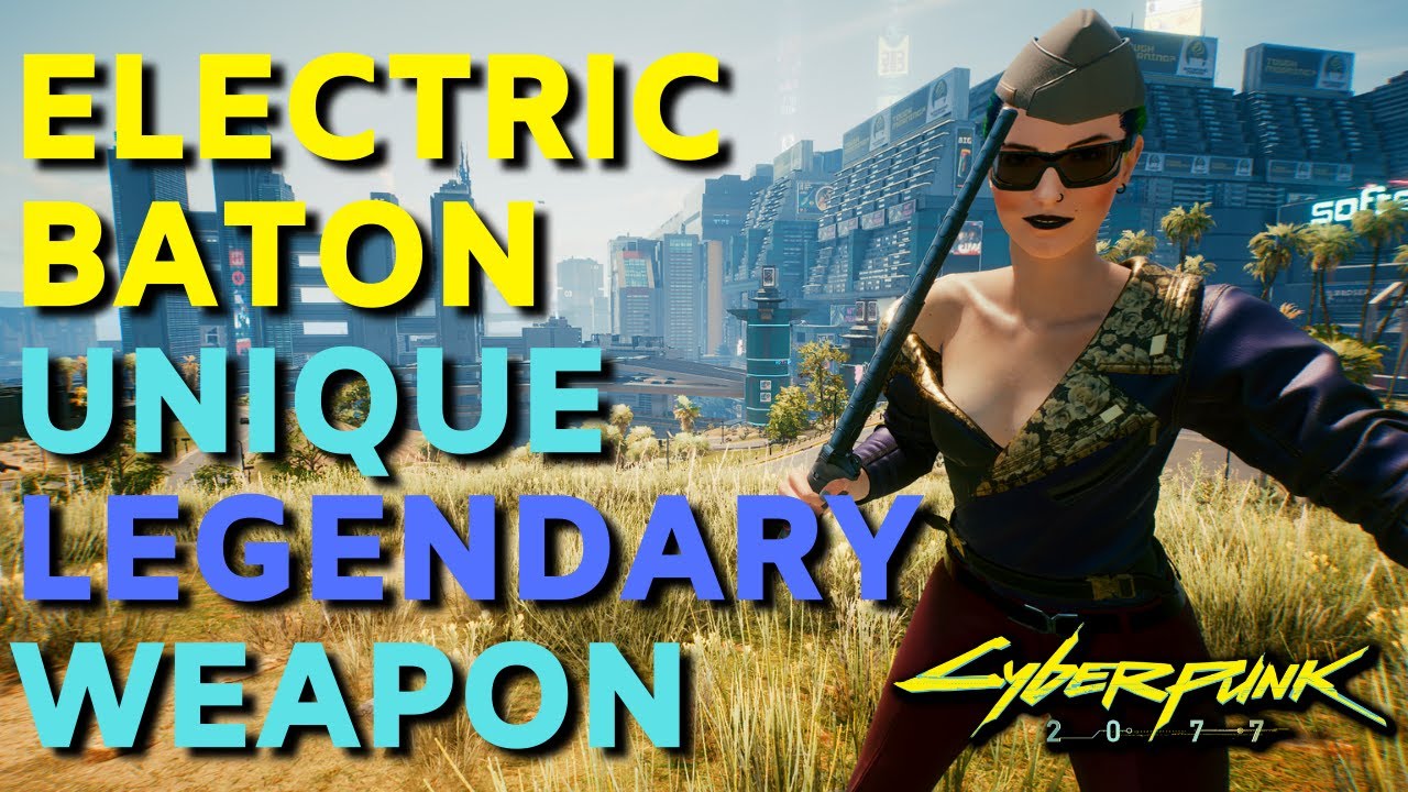 Cyberpunk 2077 How To Get Legendary Electric Baton Alpha!! (Location & Guide) Cyberpunk 2077