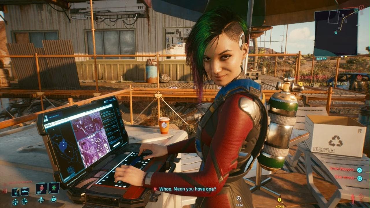 Cyberpunk 2077 Judy Butt Looks Pretty Fine In That Wetsuit Both Male