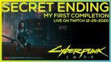 Cyberpunk 2077 – My First Secret Ending Completion – Very Hard – 12/25/2020