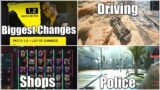 Cyberpunk 2077 Patch 1.2 Biggest/Most Important Changes (Police, Clothing Shops, Driving, and more)