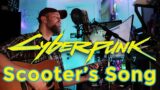 Cyberpunk 2077 – Scooter's Song/Acoustic Version of Night City Theme  (Lesson – Chords on Screen)