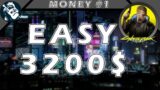 Early Easy 3200$ in Cyberpunk 2077 How to Make Money Fast – Location #1