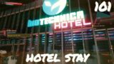 Hotel Stay | Cyberpunk 2077 Very Hard Corpo Let's Play 101