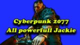 Jackie can walk right through trucks|Cyberpunk 2077|Goofy Glitches
