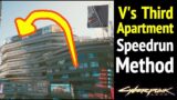Speedrun to V's 3rd Apartment in Cyberpunk 2077