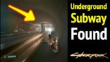 Underground Subway Tunnel Found in Cyberpunk 2077: Go Inside NCART Station Entrance