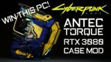 WIN this CRAZY Cyberpunk 2077 CUSTOM WATER COOLED GAMING PC BUILD RTX 3080 Antec Torque Case Mod
