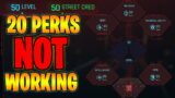 All 20 Perks That Don't Work In Cyberpunk 2077 After Patch 1.2 (Mostly Capstone & Evasion Perks)