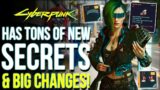 Cyberpunk 2077 | 10 Secret Changes & New Legendary Items Added! (Cyberpunk 2077 Update 1.2)