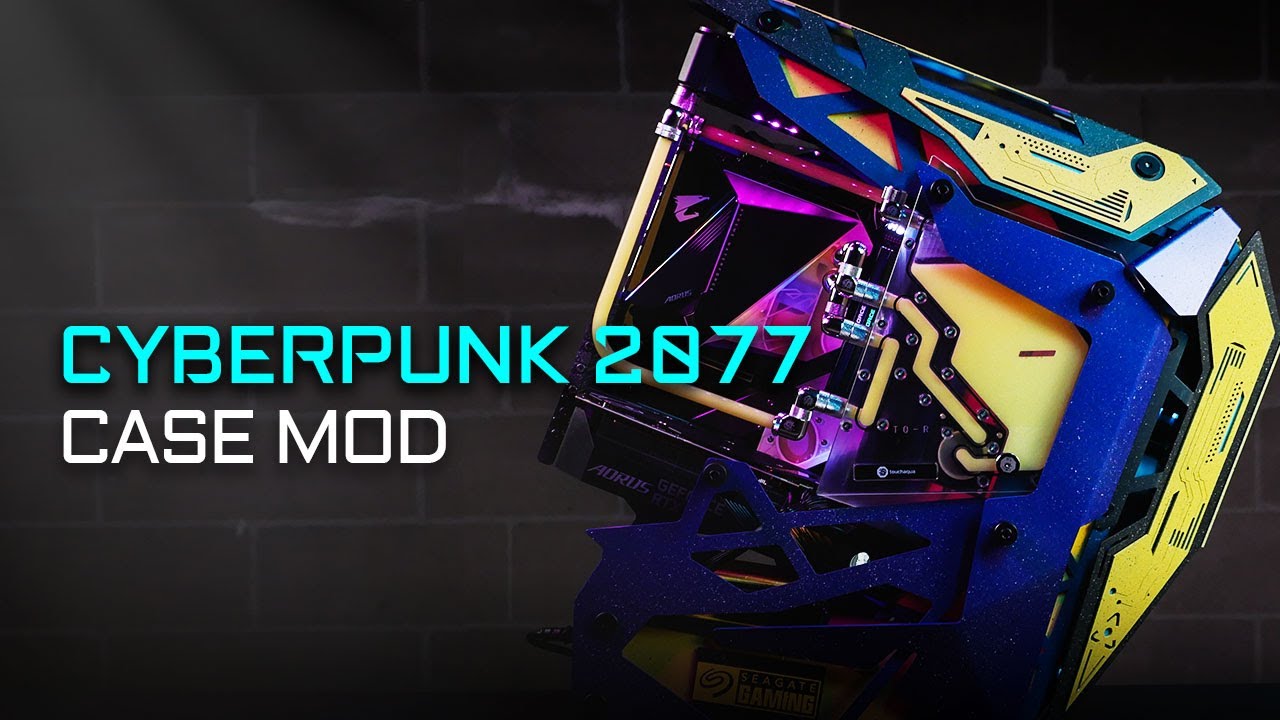 Cyberpunk 2077 Case Mod PC Build Cyberpunk 2077 videos