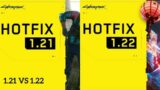 Cyberpunk 2077 | Hotfix 1.21 vs 1.22 | RTX 3060