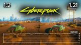 Cyberpunk 2077 Hotfix 1.21 vs Patch 1.2 Framerate Comparison | Xbox One | PS4