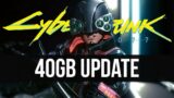 Cyberpunk 2077 Just Got a Massive New 40GB New Update
