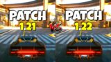 Cyberpunk 2077 – Patch (1.21 vs 1.22 ) – Performance Comparison