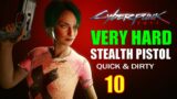 Cyberpunk 2077 Walkthrough VERY HARD Part 10, The Pickup: Stealthing from the Get-Go