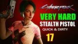 Cyberpunk 2077 Walkthrough VERY HARD Part 17, Tech Pistol Extravaganza