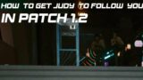 Cyberpunk 2077 What happens when I find another way to keep Judy as a companion in patch 1.2