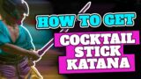 How to get COCKTAIL STICK Pink Iconic Katana in Cyberpunk 2077?