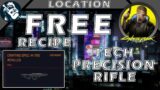 M175E Recipe Sniper Rifle in Cyberpunk 2077 Legendary Weapons – Crafting Blueprints Locations #3