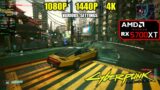 RX 5700 XT | Cyberpunk 2077 Patch 1.2 – 1080p, 1440p, 4K
