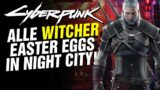 Alle WITCHER Easter Eggs in Night City – Cyberpunk 2077