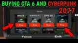 BUYING ALL GAMES LIKE GTA 6 AND CYBERPUNK 2077 || INTERNET CAFE SIMULATOR || HARSH IN GAME