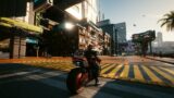 CYBERPUNK 2077 City Free Ride With Motorcycle