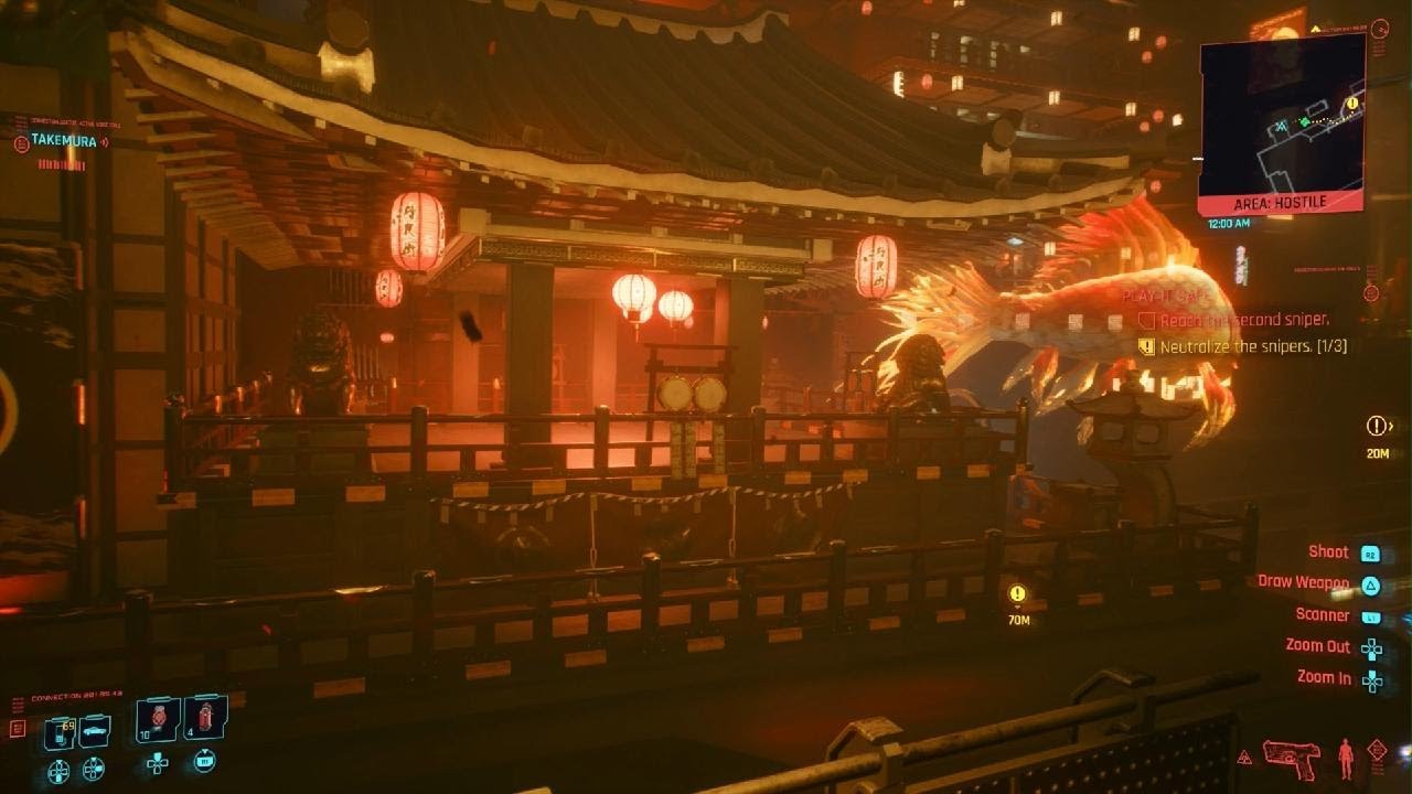 Cyberpunk 2077 Apparently you can jump onto Hanako's float during the