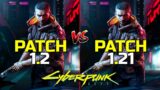 Cyberpunk 2077 – Patch (1.2 vs 1.21) – Performance Comparison | #rx560