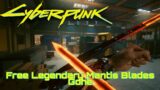 Cyberpunk 2077 Removes Free Legendary Mantis Blades & Monowire!!!