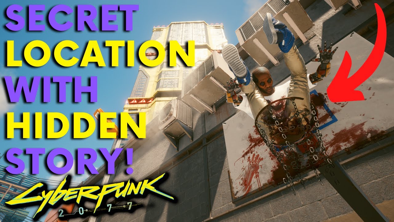 Cyberpunk 2077 - Secret Location with Hidden Story and Unique Boots