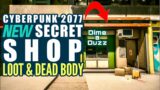 Cyberpunk 2077 Secret SHOP with Loot