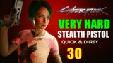 Cyberpunk 2077 Walkthrough VERY HARD  Part 30 – Taking Stealth to Greater Heights
