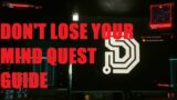 Don't Lose Your Mind quest guide – Delamain's Core – Cyberpunk 2077