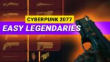Fast LEGENDARY FARMING Tips in Cyberpunk 2077 – Easy Way to get Tons of Legendary Items!