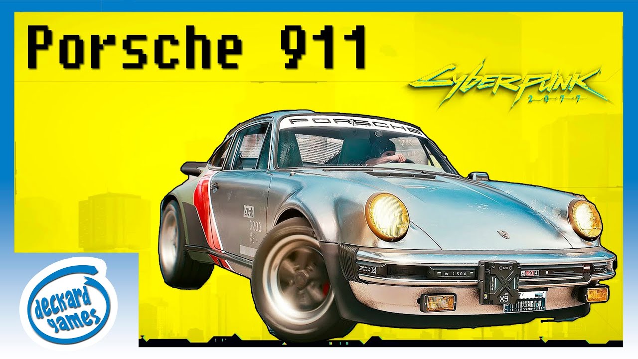 Porsche 911 johnny silverhand