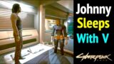 Johnny Sleeps with V in Cyberpunk 2077