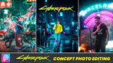 Picsart cyberpunk photo editing | cyberpunk 2077 photo editing | picsart photo editing| sandhu editz