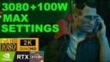 Cyberpunk 2077 – 1080p/1440p MAX SETTINGS – The 2021 Razer Blade 14 (RTX 3080/100W)