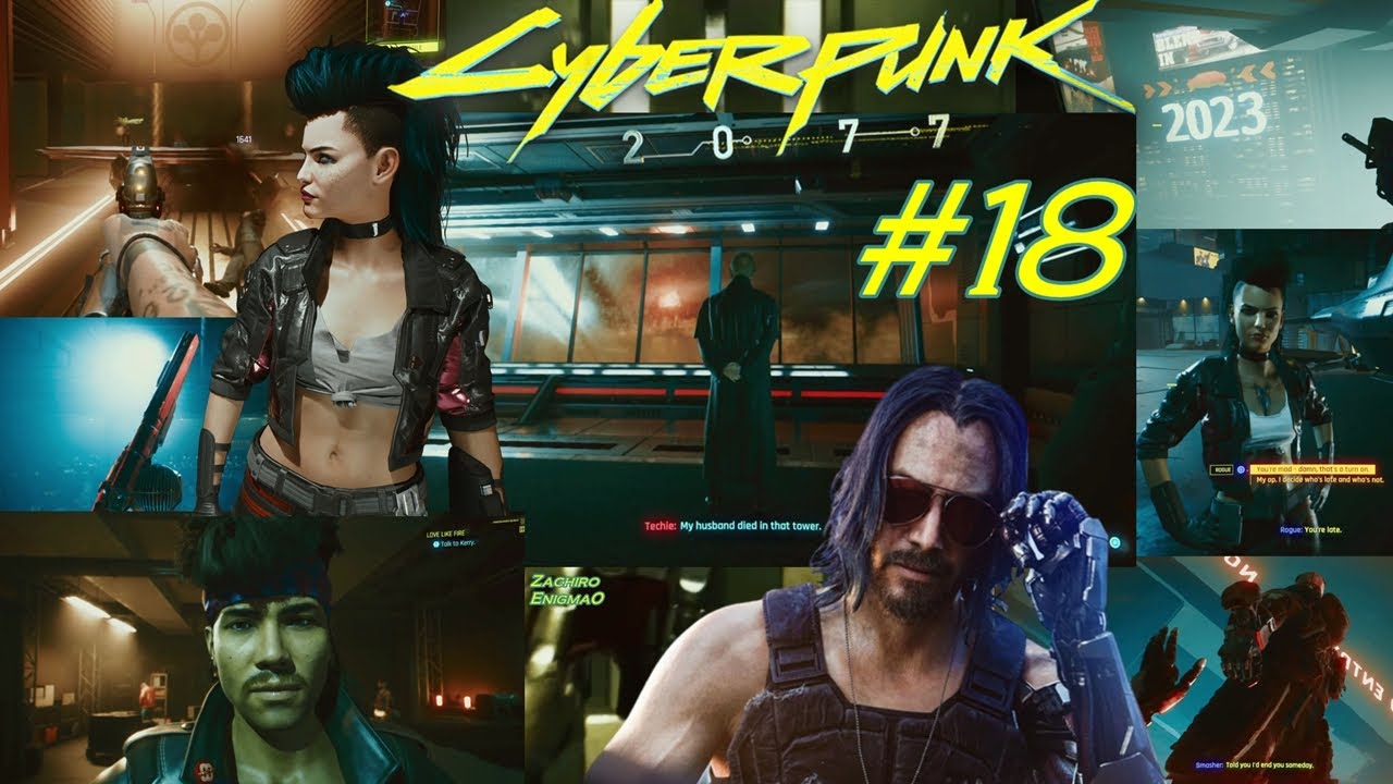 Cyberpunk 2077 - 18 - Love Like Fire - Johnny Silverhand - Night City ...