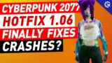Cyberpunk 2077 Hotfix 1.06: New Update Fixes Crashes on PS4 & PC? Patch Notes